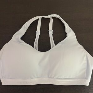 lululemon athletica Light Gray/Blue Sports Bra